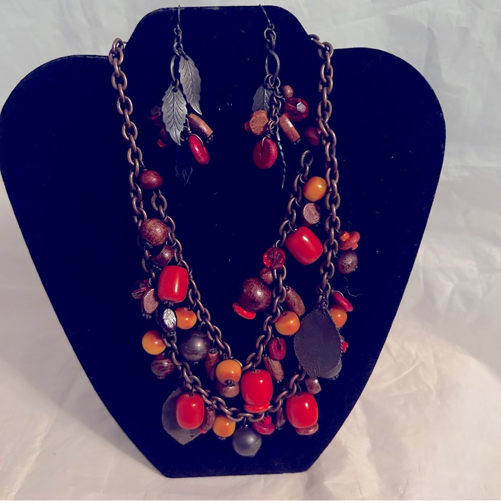 Artisan Necklace / Earring Set